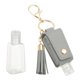 thumbnail image 1 of Botella Vacía de Viaje Portátil con Llavero, Botellas Mini de Cuero PU de 30ml, Contenedor Recargable para Jabón Líquido de Tamaño de Viaje para Loción de Tocador Champú Jabón Líquido, Gris, 1 of 7