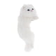 thumbnail image 2 of Lindo Felpa Gato Arte Escritorio Juguetes Simulación Gato Figura Estatua Artesanía Blanco Izquierda, 2 of 5