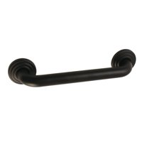 Barra De Agarre Kingston Brass Restoration, 30 Cm, Decorativa, Color Negro Mate