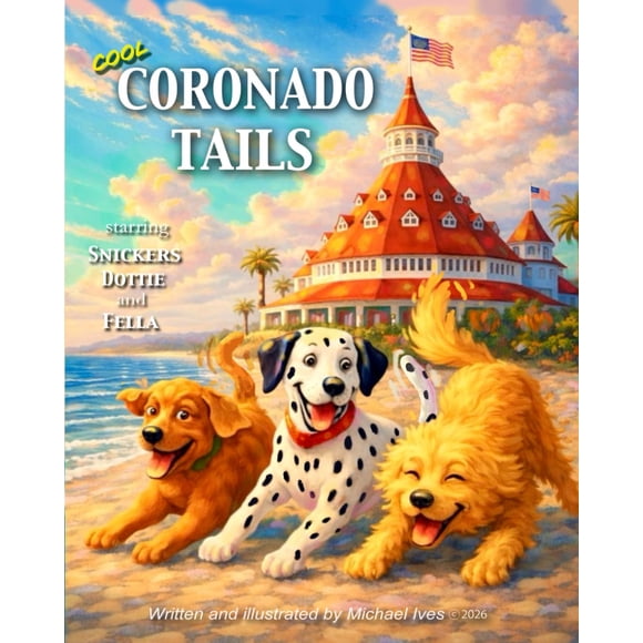 IVESART BOOKS: Colas de Coronado, lo más cool: tres mejores amigos perros