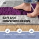 thumbnail image 3 of Alfombra L'Baiet Verena geométrica de polipropileno, color morado y gris, 60 x 180 cm, 3 of 6