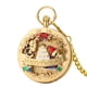 thumbnail image 1 of Reloj De Bolsillo Fiocias Vintage Feliz Cumpleaños Melody Oro, 1 of 5