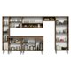 thumbnail image 5 of Kit Muebles de Cocina Madesa Emilly 325 cm 07 Marrón, 5 of 10