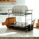 thumbnail image 2 of Secaplatos Escurridor Acero Inox Bilbao 2 Niveles negro, 2 of 7