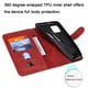 thumbnail image 5 of Funda con Cremallera para Samsung Galaxy A02S, Carcasa Cartera de Cuero PU con Soporte y Tarjetero, 5 of 5