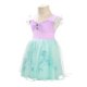 thumbnail image 3 of Disfraz elegante de princesa sirena con margaritas para Halloween, fiesta elegante, falda de tul, atuendo de verano para niñas pequeñas, talla 5T, estilo 20, 3 of 6