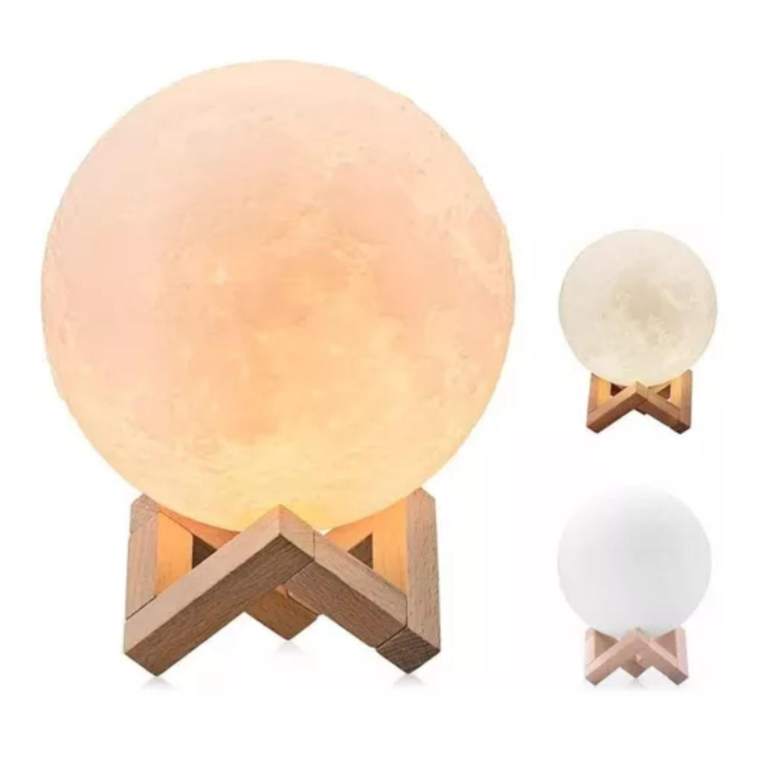 Citohome - Humidificador Difusor Aromaterapia Lámpara Luna 3color 880ml