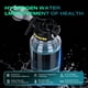 thumbnail image 2 of Botella de agua hidrogenada PUREPEBRIX de 34 oz de vidrio de borosilicato, 2 of 9