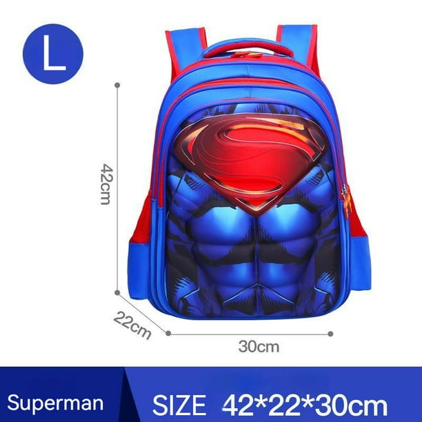 Disney Captain America Kids 3d Cute Spiderman Design Print Backpack Children Bag Boys Primary School Bag Kindergarten Backpack