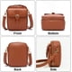 thumbnail image 4 of Bolso bandolera mujer antirrobo hombro ranuras tarjetas correa ajustable hombro, 4 of 8