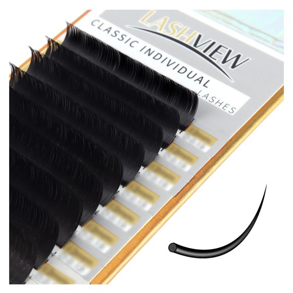 Extensiones De Pestañas Individuales C Curl 0 15 Mm 9 Mm
