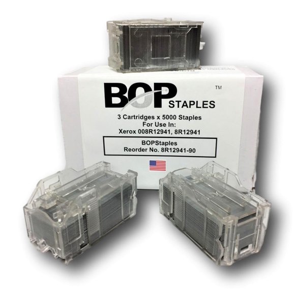 Recargas de Cartucho de Grapas BOPStaples Xerox 008R12941 Paquete de 3