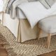 thumbnail image 1 of suxuMhao Falda para Cama, Faldas para Cama Full 54x75+caída 14inch 1pza Falda Ligera Plisada para Cama–falda Ideal para Cama, Adecuada para Dormitorio, Hogar, Falda de Cama de Poliéster Suave en, 1 of 3