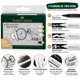 thumbnail image 3 of Marcador Pitt Artist Negro & Blanco Faber-Castell x4 uds., 3 of 3