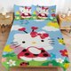 thumbnail image 5 of The Anime Hello Kitty Quilt Duvet Cover Set Comforter Cover 3 Pieces Bedding Printed Quilt Cover Set with Pillow Cases Easy Care And Soft Hand Feel Bed Sheets, 5 of 5