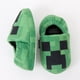 thumbnail image 5 of Pantufla Niño Creeper Face Verde Minecraft, 5 of 5
