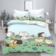 thumbnail image 1 of v2519 Bed Sheets Snoopy Duvet Cover Set Universal, Suitable For Children And Adults Bedding Comforter Sets Cotton -Piece Set Quilt Cover 3-Piece Bedding Set (1 Duvet Cover + 2 Pillow Shams) Bed Sheet, 1 of 5