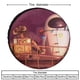 thumbnail image 2 of WALL·E Funda para neumático de repuesto de tela Oxford - Tela Oxford 82CM, 2 of 6