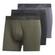 thumbnail image 1 of Trunk Underwear adidas Athletic Fit Olive S para hombre (paquete de 3), 1 of 3