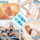 thumbnail image 5 of Plantillas magnéticas de acupresión para zapatos, almohadillas para masaje de pies, terapia podal, reflexología, alivio del dolor, color negro (azul, para mujer), 5 of 6