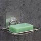 thumbnail image 3 of Keep Your Soap Clean and Classy with 2pcs Stainless Steel Self Adhesive Soap Dish Holder - Perfect for Home Kitchen Bathroom Shower, 3 of 4
