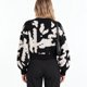 thumbnail image 2 of Cardigan Mujer Tejido Estampado Manchas Con Botones Joya negro Talla Única, 2 of 2