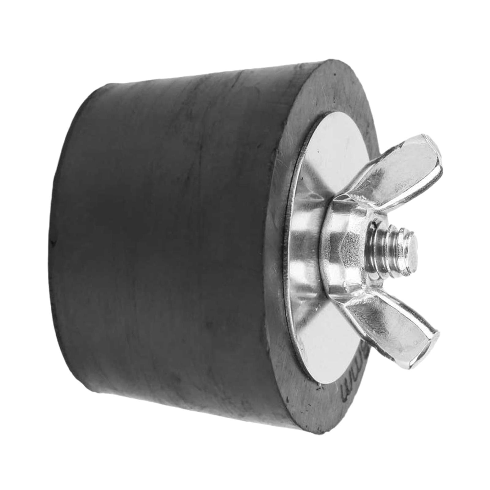 Magideal - Tapón De Preparación Para El Invierno De Tubería De Drenaje Con Pernos De Metal Tapón De Expansión De Invierno Para Tubería De Piscina, Negro , 38Mm 38 Mm