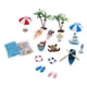 thumbnail image 3 of 15x 1/12 Dollhouse Beach Kits Set Boat Life Scene Natación Decoración, 3 of 5