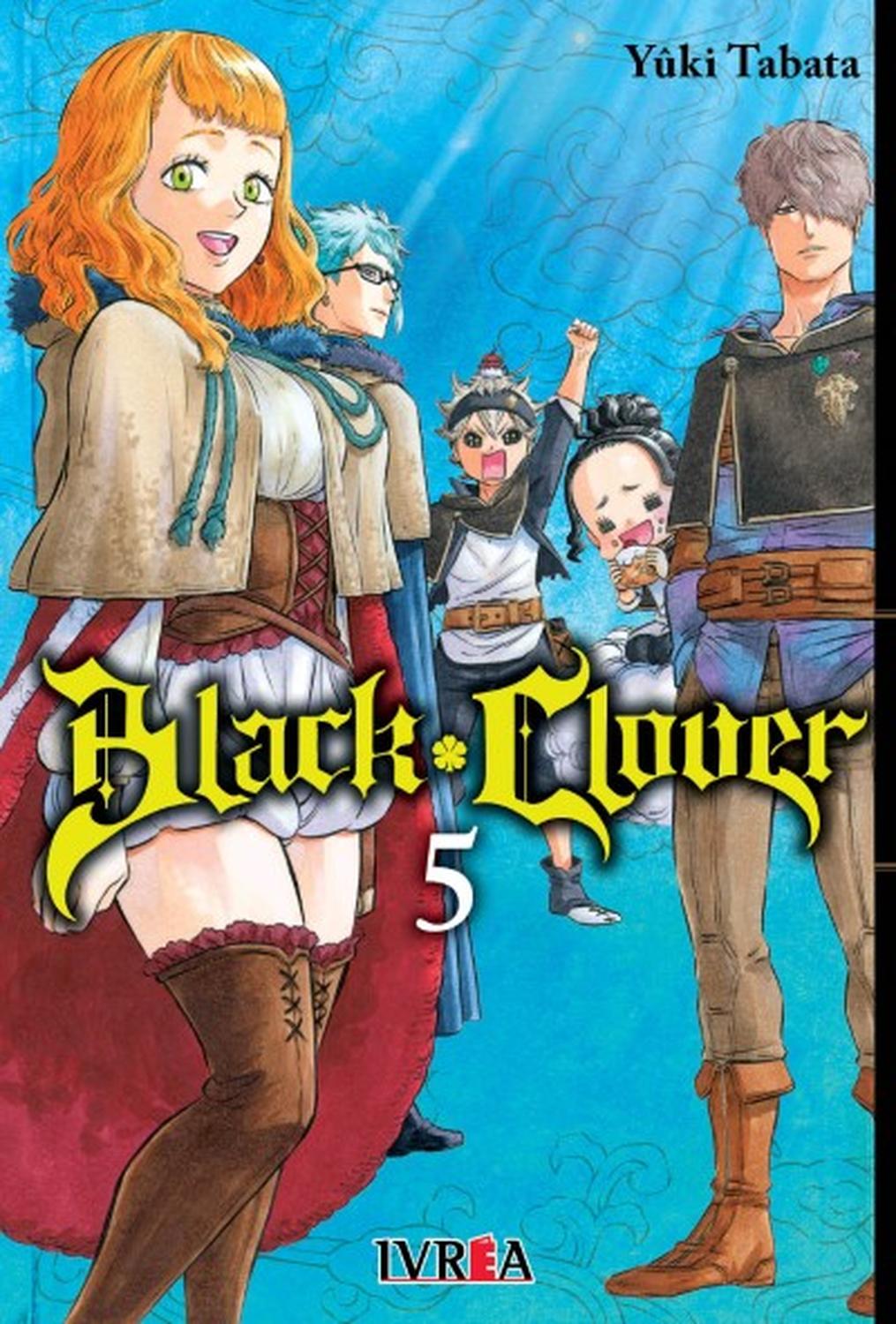 Manga Black Clover 05 Ivrea Argentina