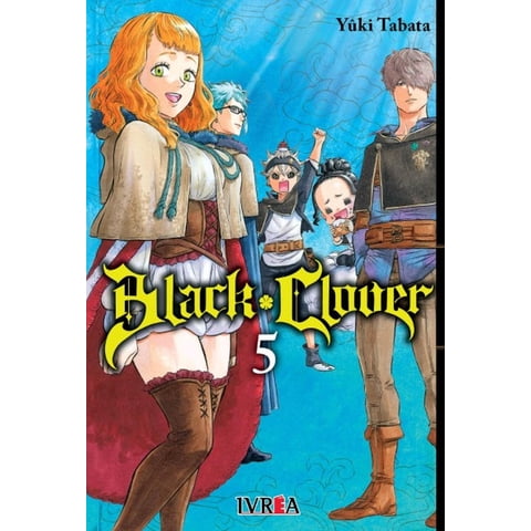 Manga Black Clover 05 Ivrea Argentina