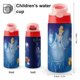 thumbnail image 2 of Cenicienta: PrincesaBotella de Agua con Tapa Pop Top de Un Toque, Acero Inoxidable, a Prueba de Fugas, para Deportes, Botella Infantil rosa 12 oz, 2 of 6