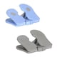 thumbnail image 3 of 2pcs Fitness Stepper Stair Stepper Training Foot Machine Gris Y Azul, 3 of 5