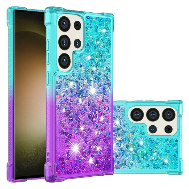 Funda Para Samsung Galaxy S25 Ultra Con Diseño Gradiente Y Brillo Líquido Antigolpes Tpu
