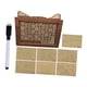 thumbnail image 3 of Hucha De Madera Para Manualidades, Ahorro De Dinero, Contenedor De Dinero Para Niños, Adultos, Niños, Marrón Oscuro, 3 of 3