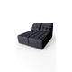 thumbnail image 2 of Sillón Seccional 8 en Uno Negro Lino, 2 of 7