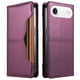 thumbnail image 1 of Funda Billetera para [iphone 17 Air] Tarjetero Magnético Soporte Morado, 1 of 6