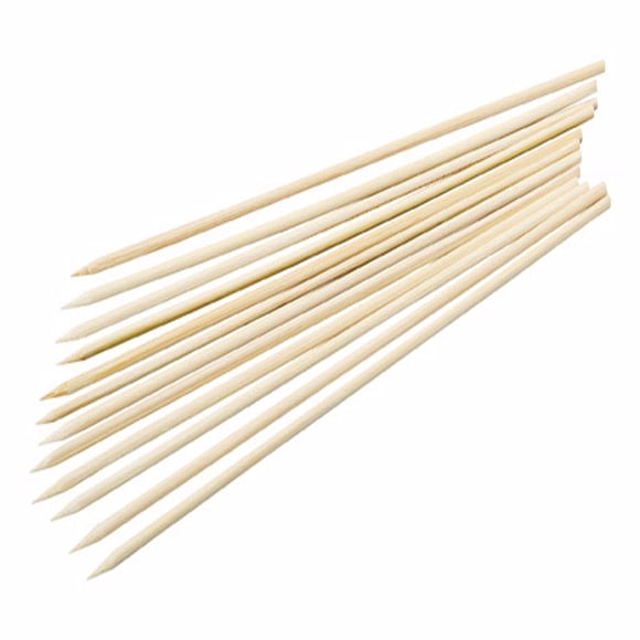 Skewers Good Cook, bambú natural, 25 cm, 100 unidades, aptas para lavavajillas