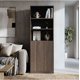 thumbnail image 1 of Estante 2 puertas Home E4 180,6X62,9X31,4 Cm Avellana y Wengue, 1 of 12