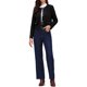 thumbnail image 2 of INSPIRE CHIC Abrigo con Botones para Mujer de Manga Larga Cuello Redondo Chaquetas Vintage M Negro, 2 of 6