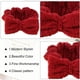 thumbnail image 3 of Diadema de spa – Paquete de 2 lazos para el pelo para mujer, banda para la cabeza para maquillaje facial, suaves para la ducha y el lavado facial., 3 of 6
