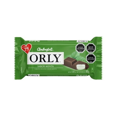 Chocolate Orly Menta 95 G Ambrosoli