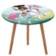 thumbnail image 1 of Nella, la princesa valiente-theme Fitted Round Tablecloths Elastic Edged Table Covers Waterproof Table Cloth for Kitchen Holiday Party Tables Decor 150cm, 1 of 6