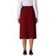 thumbnail image 3 of INSPIRE CHIC Falda Lápiz Estilosa para Mujer con Cintura Alta y Abertura Trasera para Trabajo y Uso Casual L Rojo Oscuro, 3 of 5
