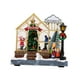thumbnail image 3 of Invernadero navideño iluminado, casa navideña con luces LED, accesorios para fotos, escenas navideñas, casas de pueblo para salas de estar y festivale, 3 of 5