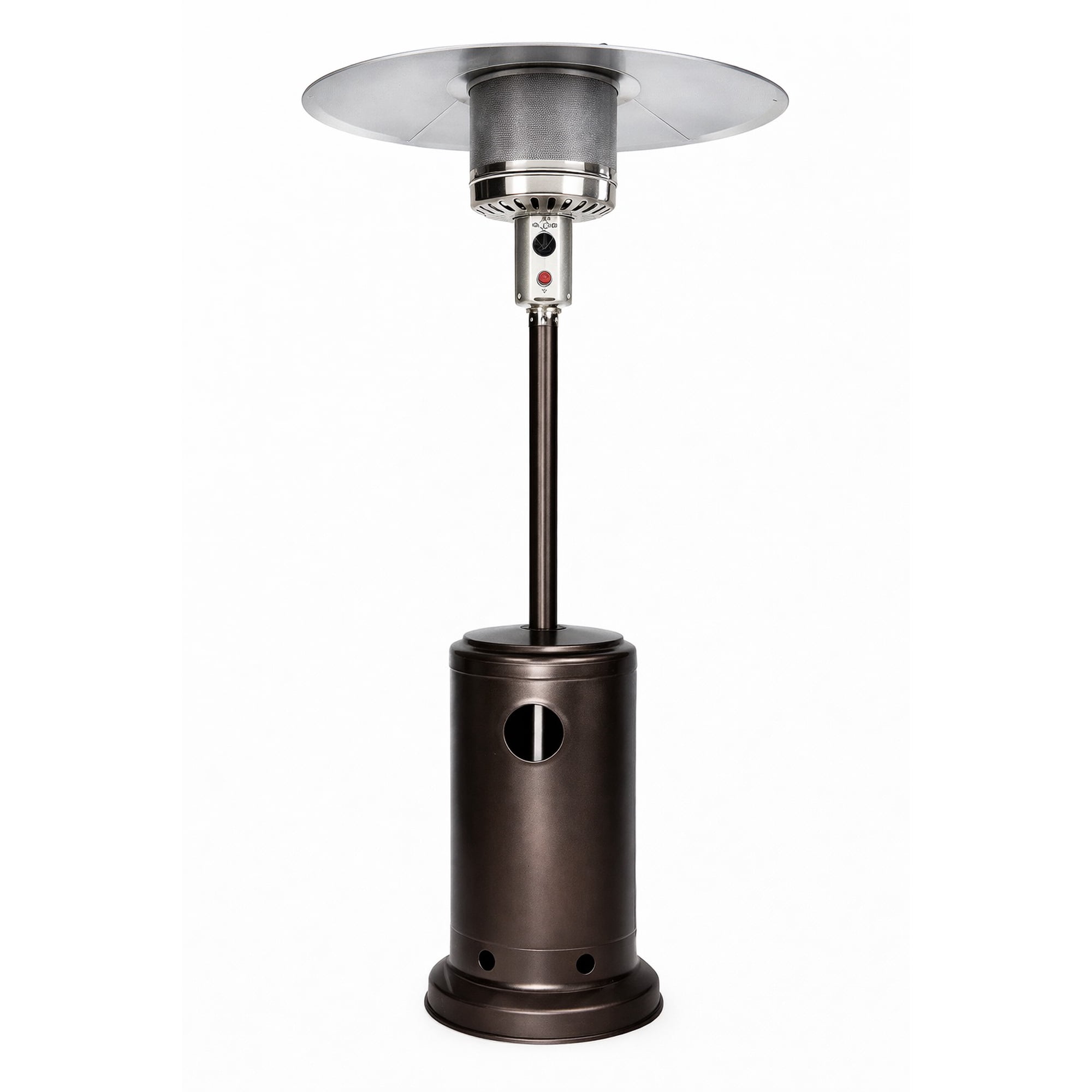 Ethan Desing - Calefactor/estufa Alta De Patio Exterior A Gas 50,000 Btu Antivuelco Bfresh Marrón Oscuro