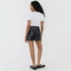 thumbnail image 3 of Short Mujer Falda Ecocuero Negro Corona, 3 of 5