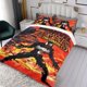 thumbnail image 3 of Marvel Zombies Conjunto de sábanas temático, trío de piezas, cómodo y amigable con la piel, diseño único, regalo de decoración para el hogar para familiares, amigos y fans,140cm *210cm, 3 of 6