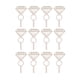 thumbnail image 1 of 12 Uds. Anillo De Diamante De Madera Cupcake Toppers Fiesta Nupcial Ducha Pastel Decoración, 1 of 4