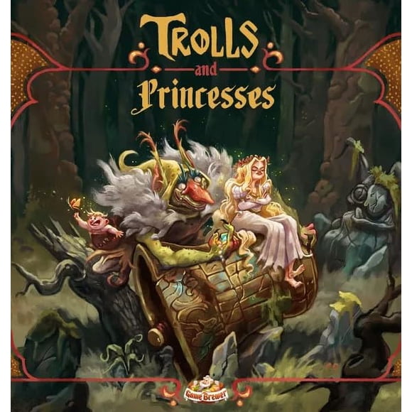 Juego de mesa Brewer Trolls & Princesses Worker para 2-4 jugadores