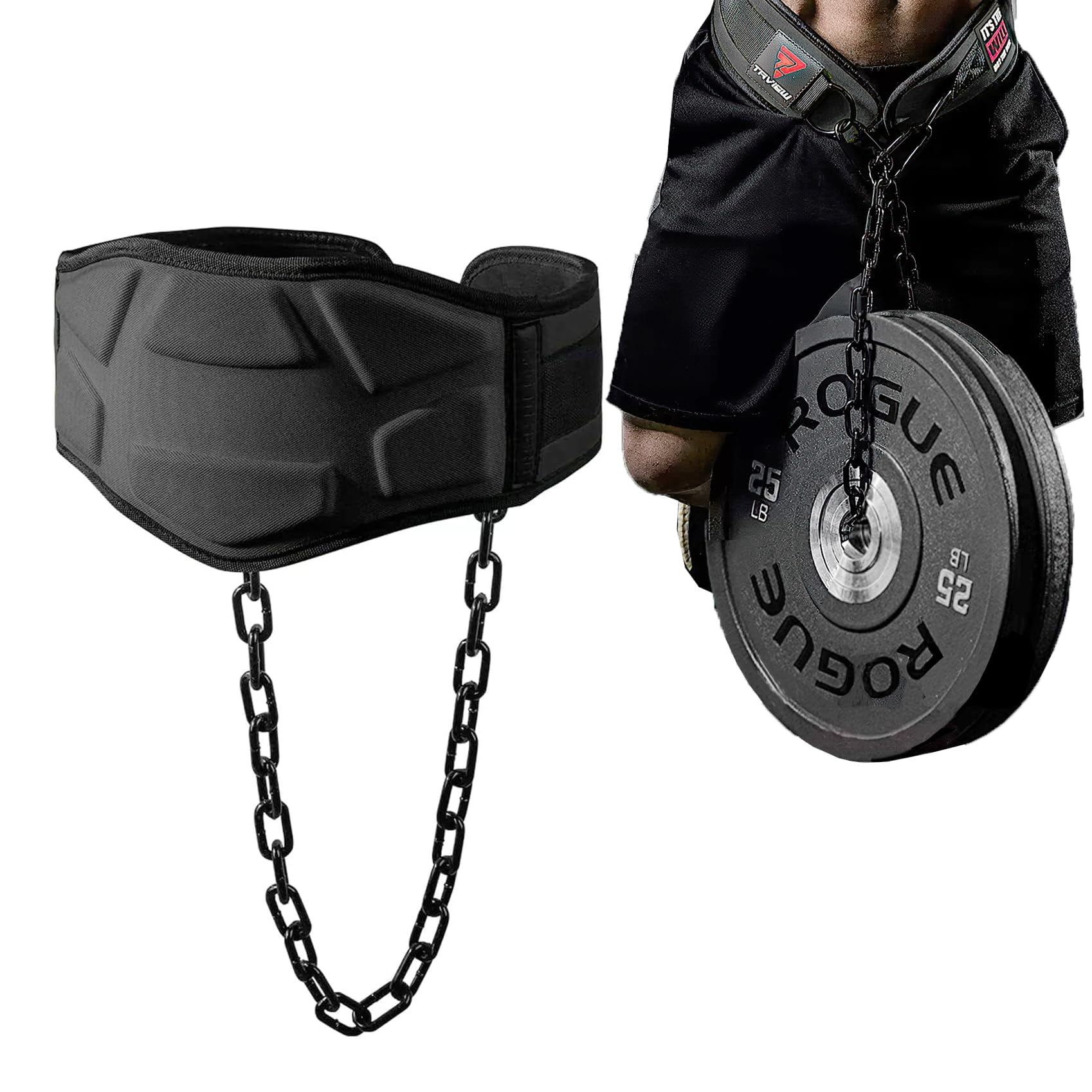 Cinturón De Buceo Taview Heavy Duty Con Cadena Y Cinturón Pesado